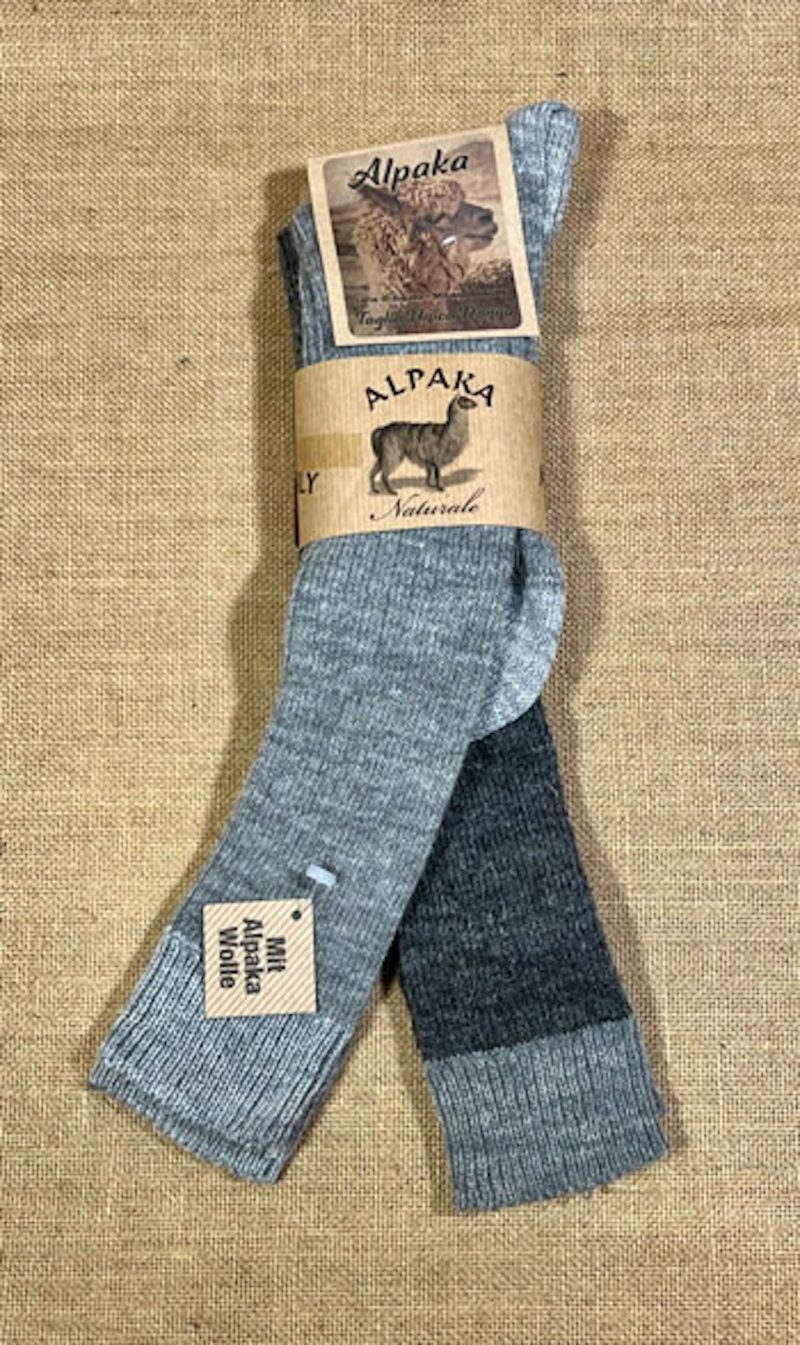 Calze Alpaca Donna Lunghe 2 Paia